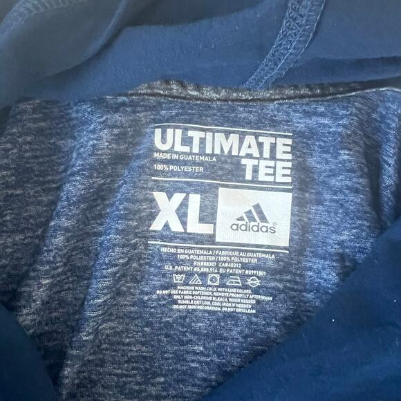 Adidas Ultimate Tee Climalite Men's Sporting Long Sleeved Shirt Size XL - Picture 3 of 7